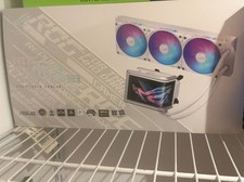 Unused ASUS ROG Ryuo IV ARGB White 360mm AMD/Intel Gaming Liquid CPU Cooler picture
