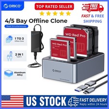 ORICO 5 Bay Hard Drive Cloner Duplicate USB 3.0 Hard Drive Docking Station picture