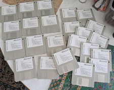 Early Microsoft Office Version 4.2  23 Floppy Discs 3.5