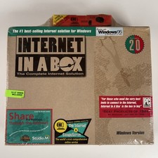 SPRY Internet In A Box 2.0 Holiday Edition Windows 95 3.5