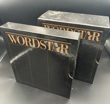 MicroPro Wordstar 2000 Plus Release 3.00 Manuals w/ Box Software 1984 Vintage picture