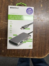 VIVITAR Type C 5 in 1 USB Aluminum HUB SD & MICRO SD CARD READER picture