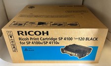 Genuine Ricoh SP 4100 Type 120 Black High Yield Toner Cartridge M889-17 picture