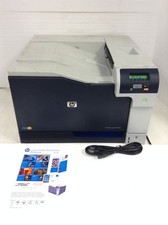 HP LaserJet CP5225N Color Laser Printer 192MB w/Toners,343K Pages Printed, WORKS picture