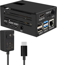 KVM-A3 Kit with Case & 20W 5V 4A USB Type-C Power Adapter Compatible with Raspbe picture