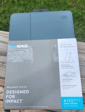 Speck Products BalanceFolio Case, Compatible with iPad Air (2019), Stormy Grey/C picture
