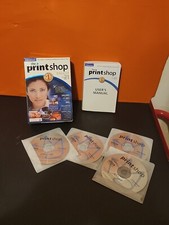 Broderbund The PrintShop Deluxe Version 21 (PC, 2005) Complete 4 CD Set picture