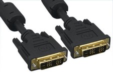 6-25ft DVI-D Digital Single Link 18+1 Cable Gold-Plated 28AWG TV LCD LED Monitor picture