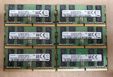 LOT OF 6 SAMSUNG 16GB (6X16GB) DDR4 LAPTOP RAM MEMORY (MM191) picture