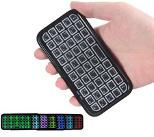 Wireless Keyboard Rechargeable Bluetooth 3.0 Super Mini Silent Cordless Keyba... picture