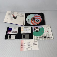 QuarkXPress 3.32 for Macintosh Power Macintosh CD & Floppy Disks Vintage picture