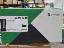 Lexmark Unison Toner Cartridge - Black 58D100 Seal Is Broken - See Pics picture