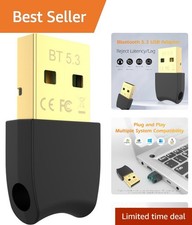 Advanced Bluetooth 5.3 Mini Adapter - Perfect for Headphones, Mice, & Printers picture