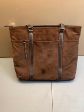 Mobile Edge Chocolate Suede Computer Tote Bag - Fits 15.4