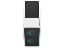 Design Focus 2 RGB White ATX mATX Mini ITX Clear Tinted Tempered Glass Fractal picture