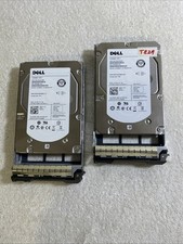Two Seagate Dell W347K 600GB ST3600057SS SAS Enterprise Hard Disk Drive (T829) picture