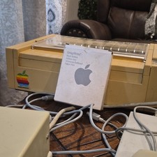 Apple Computer ImageWriter Dot Matrix Printer Black & White A9M0303 picture