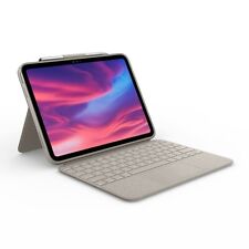 Logitech Combo Touch Keyboard and Trackpad Case for Apple iPad 10th Gen - Sand picture