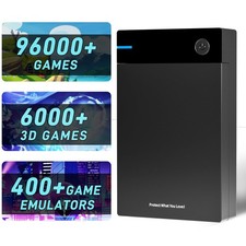 Kinhank 12tb Retro Game Hard Drive with 96000+ Games, Retro Game picture