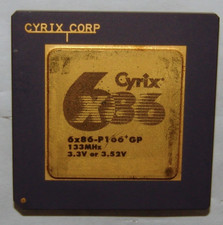 Cyrix 6x86-P166+GP Socket 5/7 CPU picture