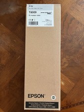 T8009 Gray 2028 Epson UltraChrome PRO Ink Cart 700mL Genuine C13T800900 picture