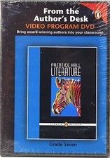 Prentice Hall LITERATURE Grade 7 Seven - From the Author's Desk Video DVD - NEW picture