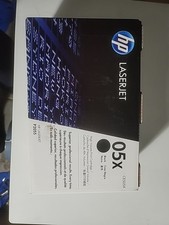 Genuine HP 05X Black High Yield Toner Cartridge CE505X OEM Sealed Box picture