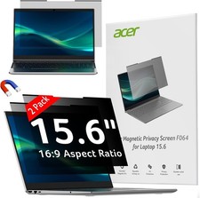 Acer 2-Pack Laptop Privacy Screen for Laptop 15.6 Inch 16:9, Magnetic & Removabl picture