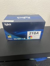 218A Toner Cartridges 4 Pack with Chip- Compatible w/ HP 218A 218X W2180A picture