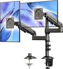 HUANUO 17-32 Inch Dual Monitor Stand, Dual Monitor Mount OPEN BOX picture