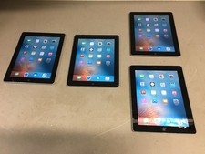4x Lot of Apple iPad 2nd Gen A1395 16GB Vintage Obsolete iOS 9.3.5 UNLOCKED #22 picture