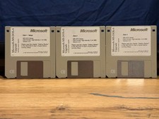 Microsoft MS-DOS v 6.0 Upgrade - Vintage 1993 on 3.5
