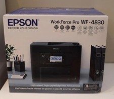 Epson WorkForce Pro WF-4830 Wireless Color Inkjet All-in-One Printer Duplex ADF picture