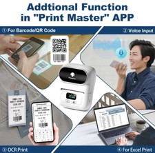 Phomemo M110 Self-adhesive Smart Thermal Label Printer picture