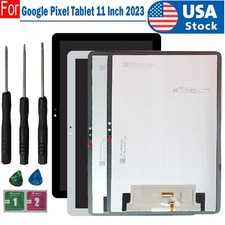 Black&White LCD Touch Screen Digitizer Replacement For Google Pixel Tablet 2023 picture