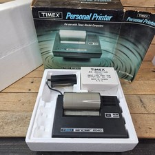 Vintage Timex Sinclair 2040 Personal Printer In Box No Power Adapter Untested picture