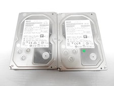 53% & 76% 2 QTY HGST HUS726060AL5210 6TB 7.2K 3.5