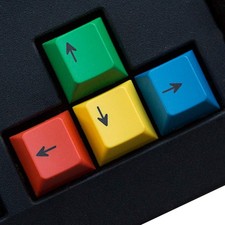 Kelendle 4 Pcs Personalized Colorful PBT Cherry Profile Gaming Keycaps Replac... picture