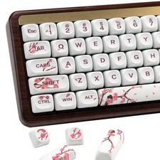 XVX MOA Profile Cherry Blossom PBT Keycaps, 140-Key 140 Keys, picture