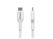 StarTech.com 3m White USB-C Charging Cable, USB C Cable, 60W 3A PD - USB-C cable picture