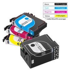 5 Pc 252 252XL T252 Compatible Ink Cartridge for Epson WF-3620/3630/3640/7110 picture