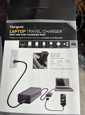 Targus Universal Laptop Charger 90W-USB Fast Charging  - APM32US - NEW OPEN BOX picture