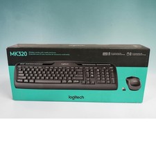 Logitech MK320 Wireless Keyboard and Mouse Combo Black 920-002836 picture