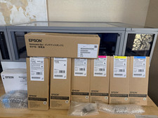 Epson F1070 GENUINE INK & MAINTENANCE SUPPLIES (LOT of 13 Items) picture