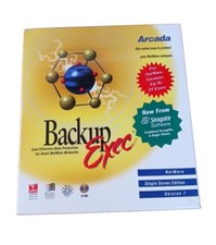 Arcada Backup Exec Netware Version 7 Vintage New In Box picture