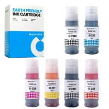 OSI Compatible Black Color Ink Bottles Lot fits Canon GI-23 PIXMA G620 picture