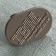 IBM Personal System/2 PS/2 Model 35 SX Logo Emblem Vintage Computer Electronics picture