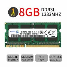 8GB 4GB DDR3L 1333MHz PC3-10600S 1.35V sodimm Laptop Memory RAM Samsung LOT BT picture