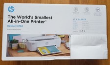 Brand New HP DeskJet 3752 All-in-One Printer, the smallest printer picture