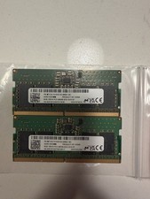 Micron 16GB Kit (2x8GB) DDR5 4800MHz SODIMM Laptop RAM picture